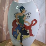 Vase décor Danseuse Russe "Toumanova" 280 x 200
