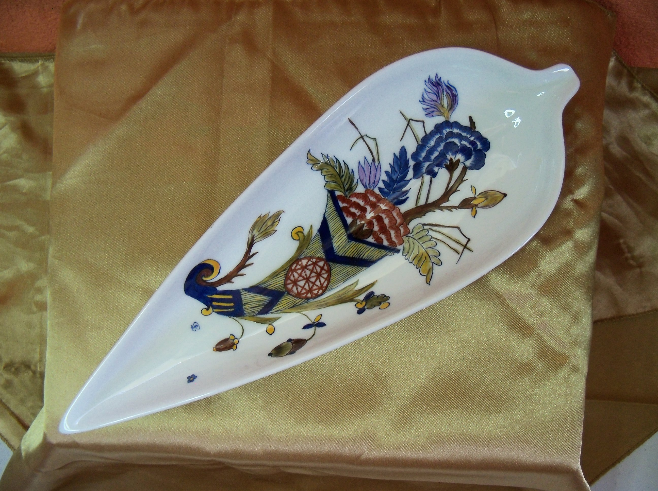 Petit Plat fuseau Décor vieux Rouen 255 x 90