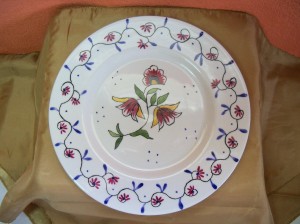 Assiette Décor Rouen Diamètre 245mm